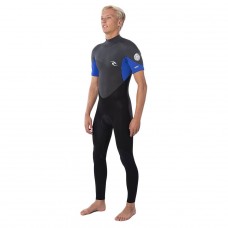 Traje Neopreno Rip Curl Omega 3/2 Back Zip Negro Azul 2021
