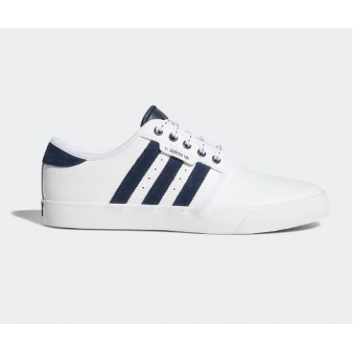 adidas blancas y azules