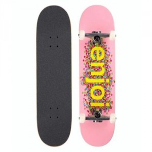 Tabla Skate Completa Enjoi Candy Coated Rosa 8.25''