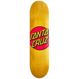 Tabla Skate Santa Cruz Classic Dot 7.7'' Amarilla