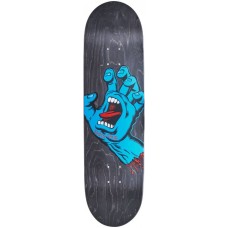 Tabla Skate Santa Cruz Negra Screaming Hand 8.6''
