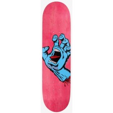 Tabla Skate Santa Cruz Rosa Screaming Hand 7.8''