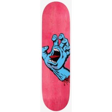 Tabla Skate Santa Cruz Rosa Screaming Hand 7.8''