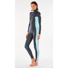Traje Neopreno Rip Curl Dawn Patrol Chest Zip 4/3 Charcoal 2022