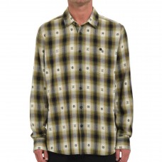 CAMISA MANGA LARGA VOLCOM SKATE VITALS SIMON B WOVEN EXPEDITION GREEN